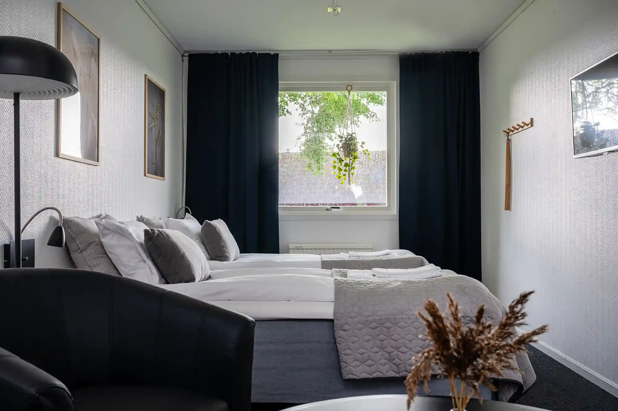 Hotell - bädd med sängar